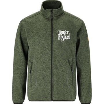 Tønder Festival Strik Fleece TF logo  - Unisex - Grøn